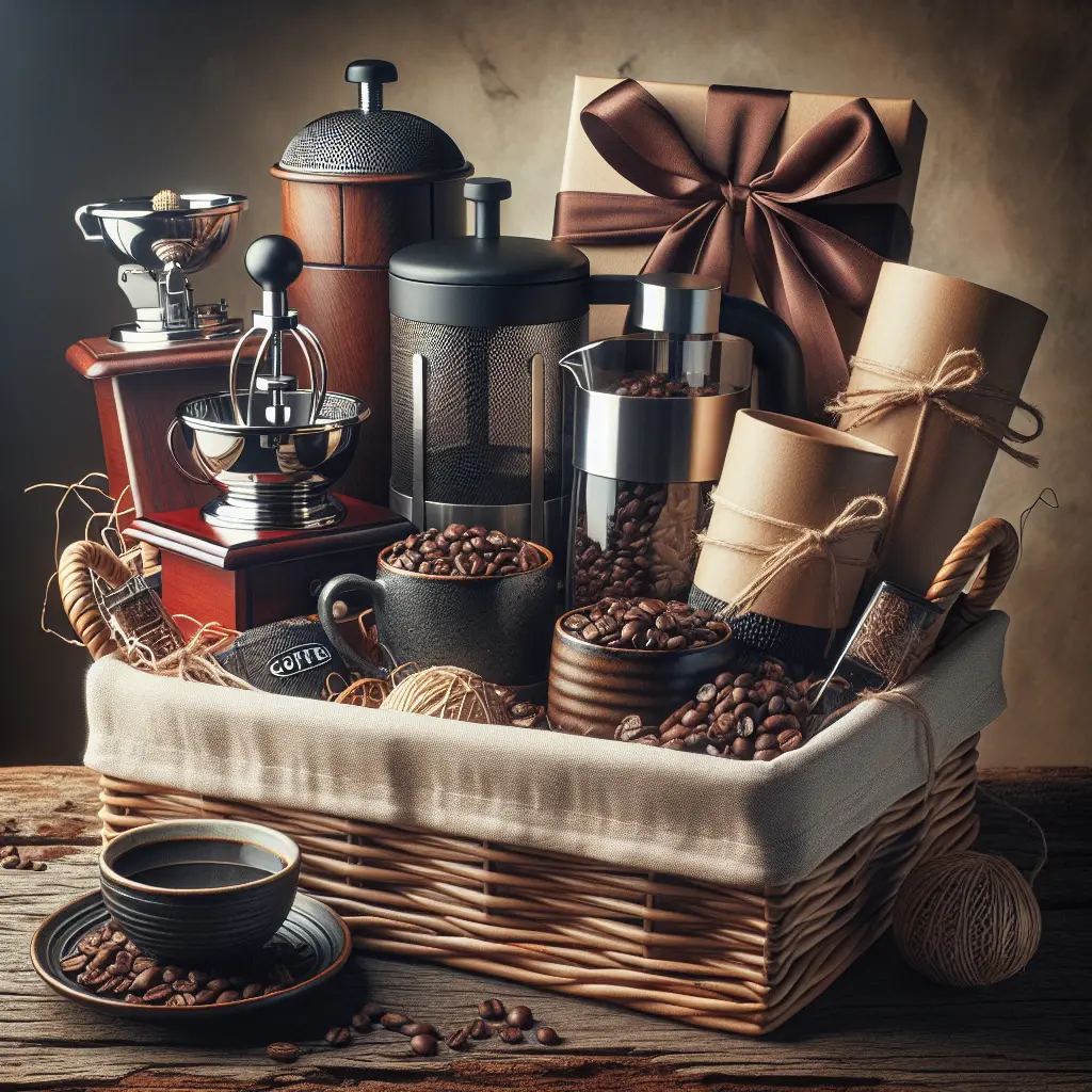 Sådan laver du en gavekurv til ham, der elsker kaffe